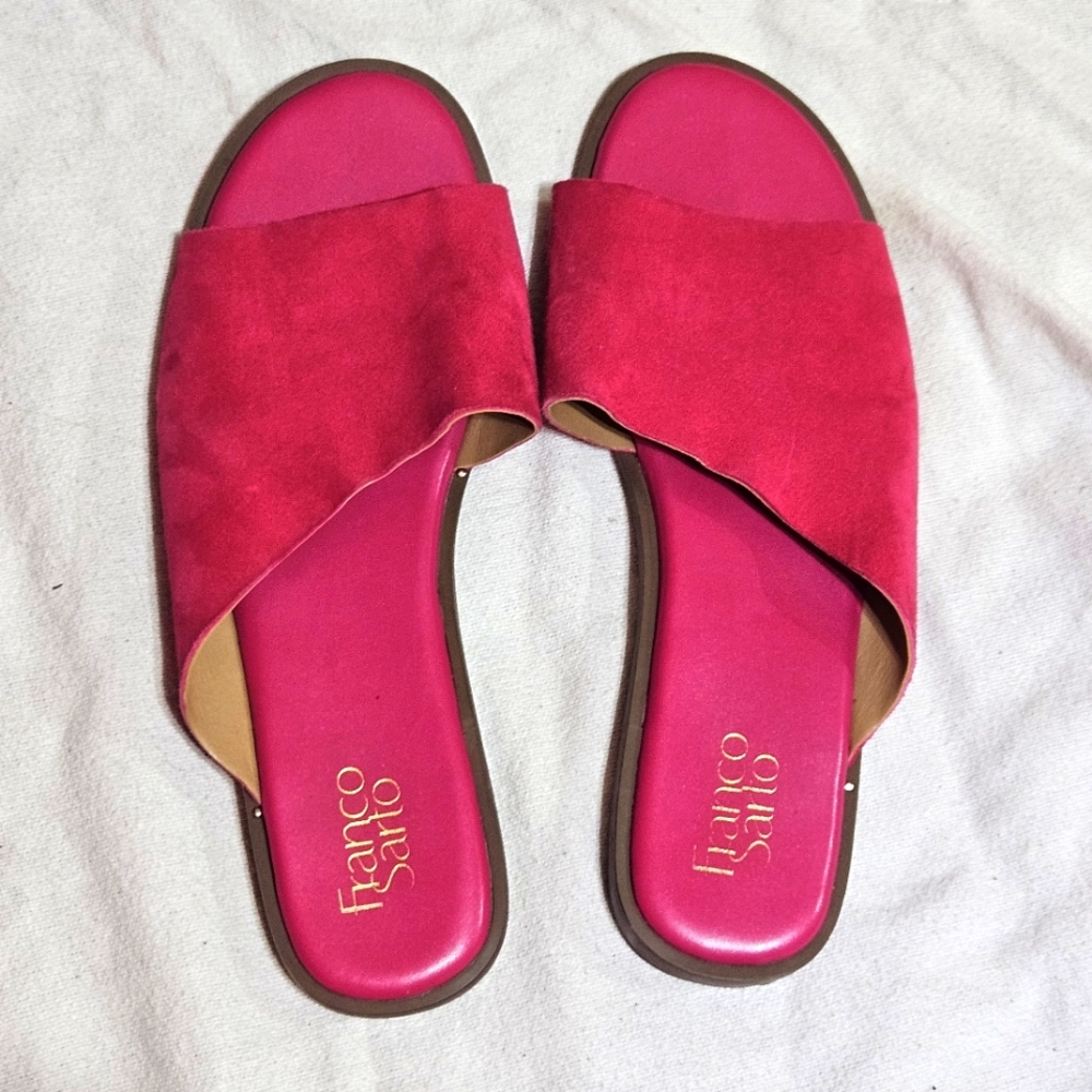 Franco Sarto Hot Pink Sandals